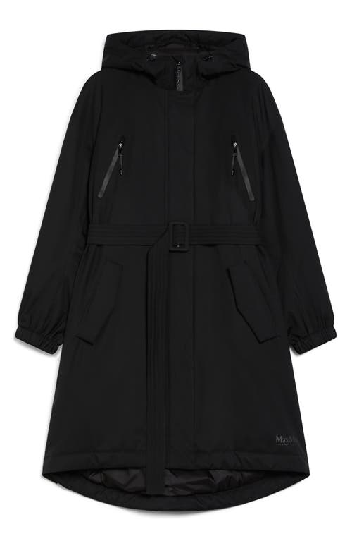 Shop Max Mara Leisure Natalin Belted Coat In Black