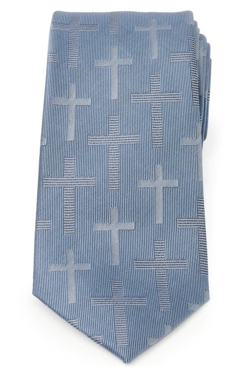 Cufflinks, Inc. Textured Cross Silk Tie in Blue at Nordstrom