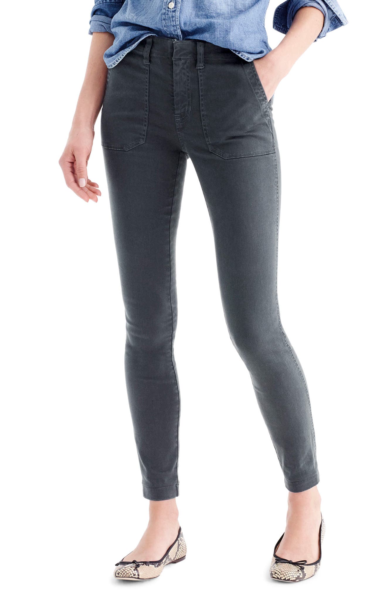 J.Crew Skinny Cargo Pants (Regular & Petite) Nordstrom