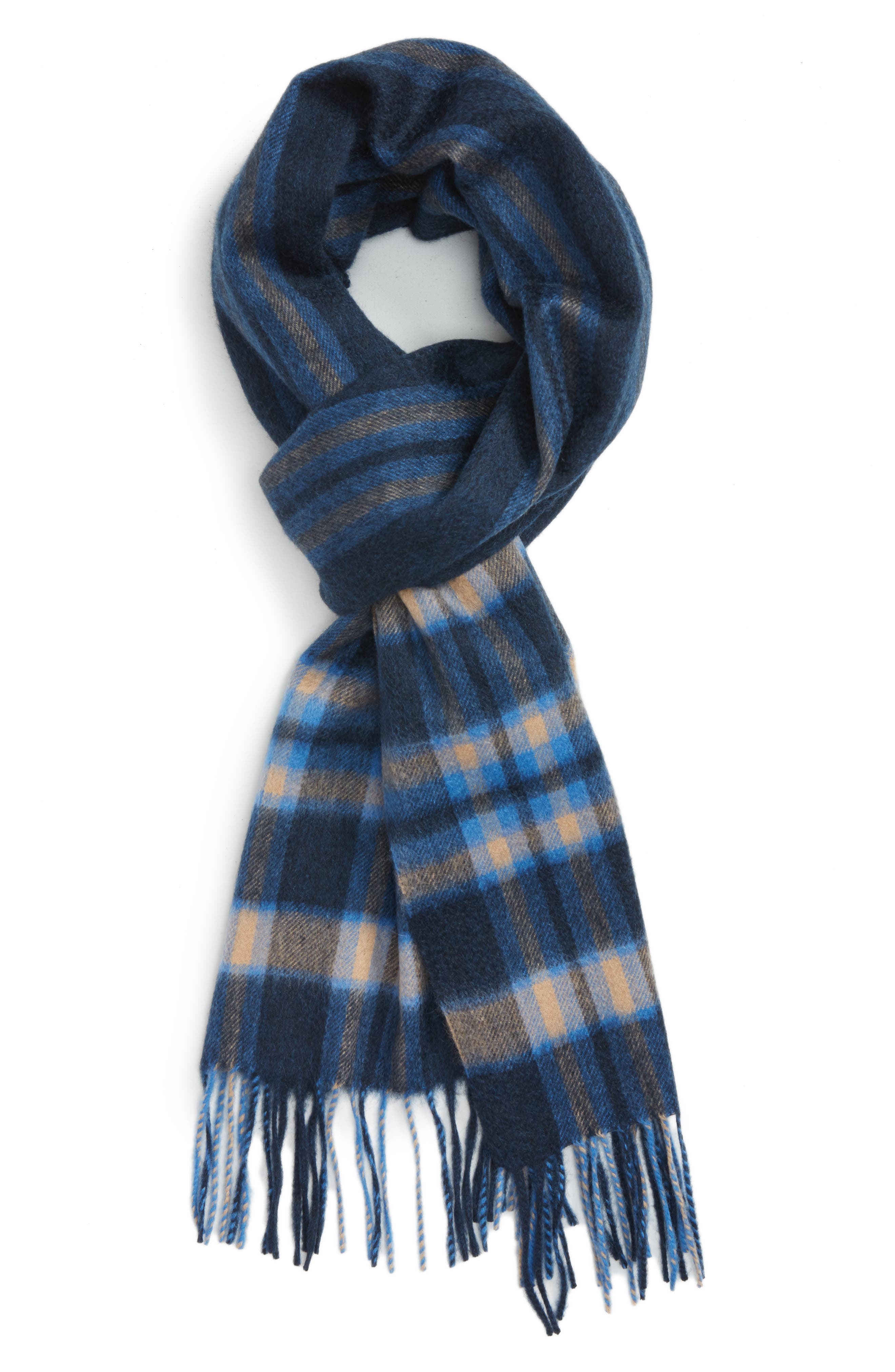 Nordstrom Plaid Cashmere Scarf Nordstrom