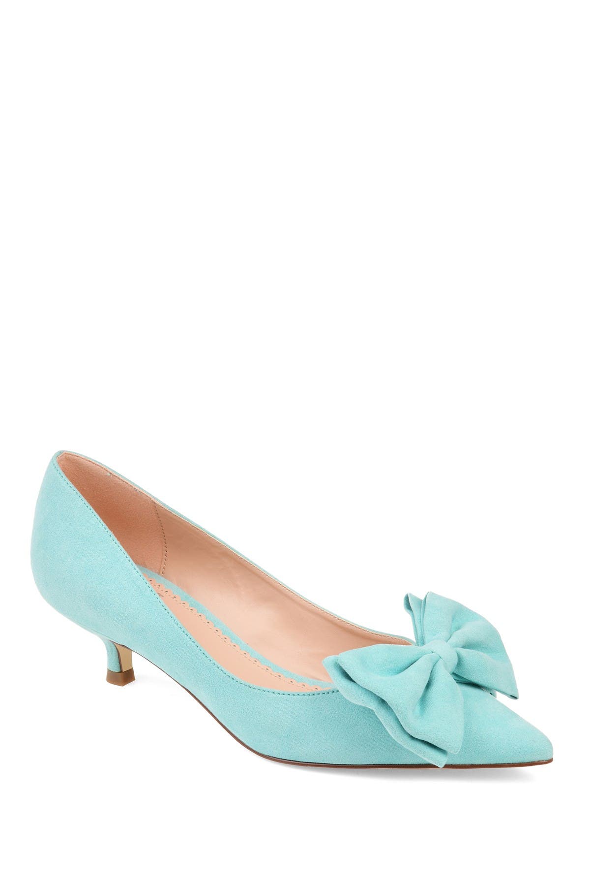 mint green kitten heels