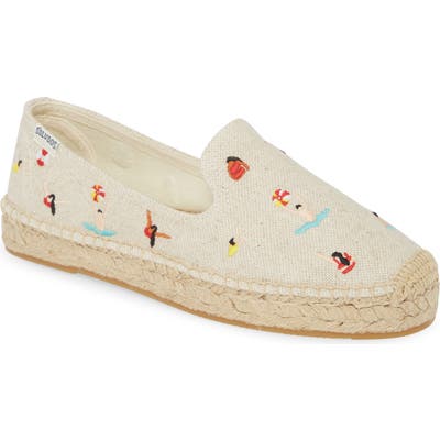 Soludos Swimmers Espadrille Slip-On, Beige