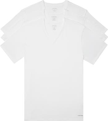 Calvin klein 3 pack 2024 v neck t shirts