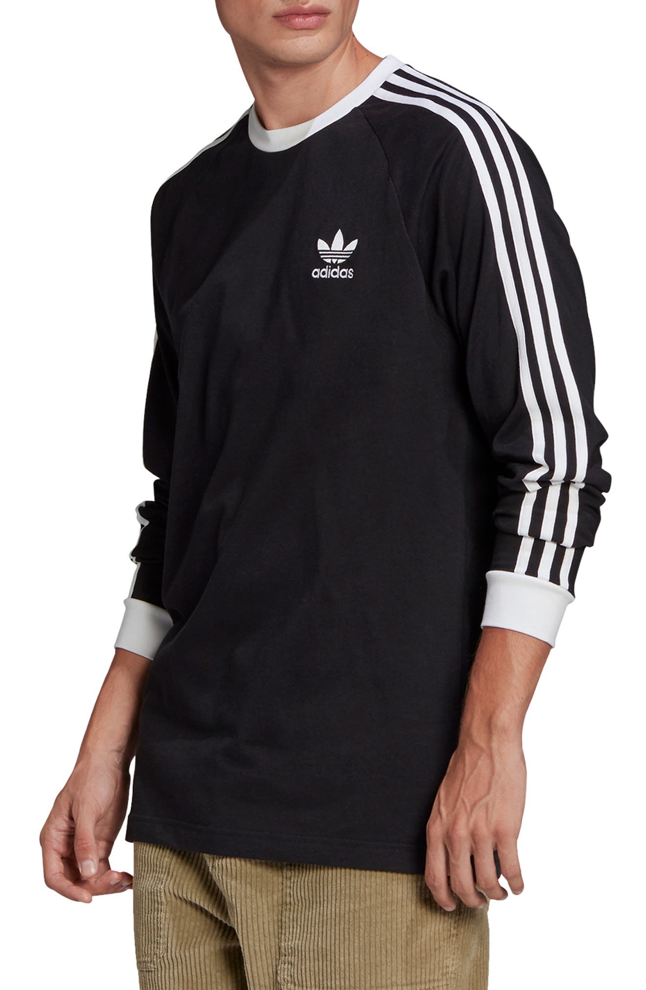 adidas black t shirt mens