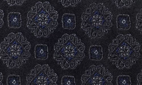 NORDSTROM NORDSTROM SHAFFER MEDALLION JACQUARD SILK TIE 