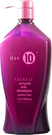 It's a 10 Silk Express Miracle Silk Daily Shampoo