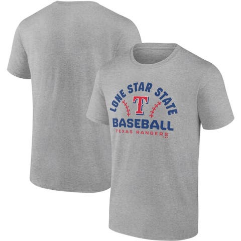 Men's Fanatics Branded Heathered Gray Chicago Cubs Iconic Team Element  Speckled Ringer T-Shirt