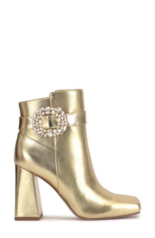 Jessica Simpson Luminna Bootie In Gold