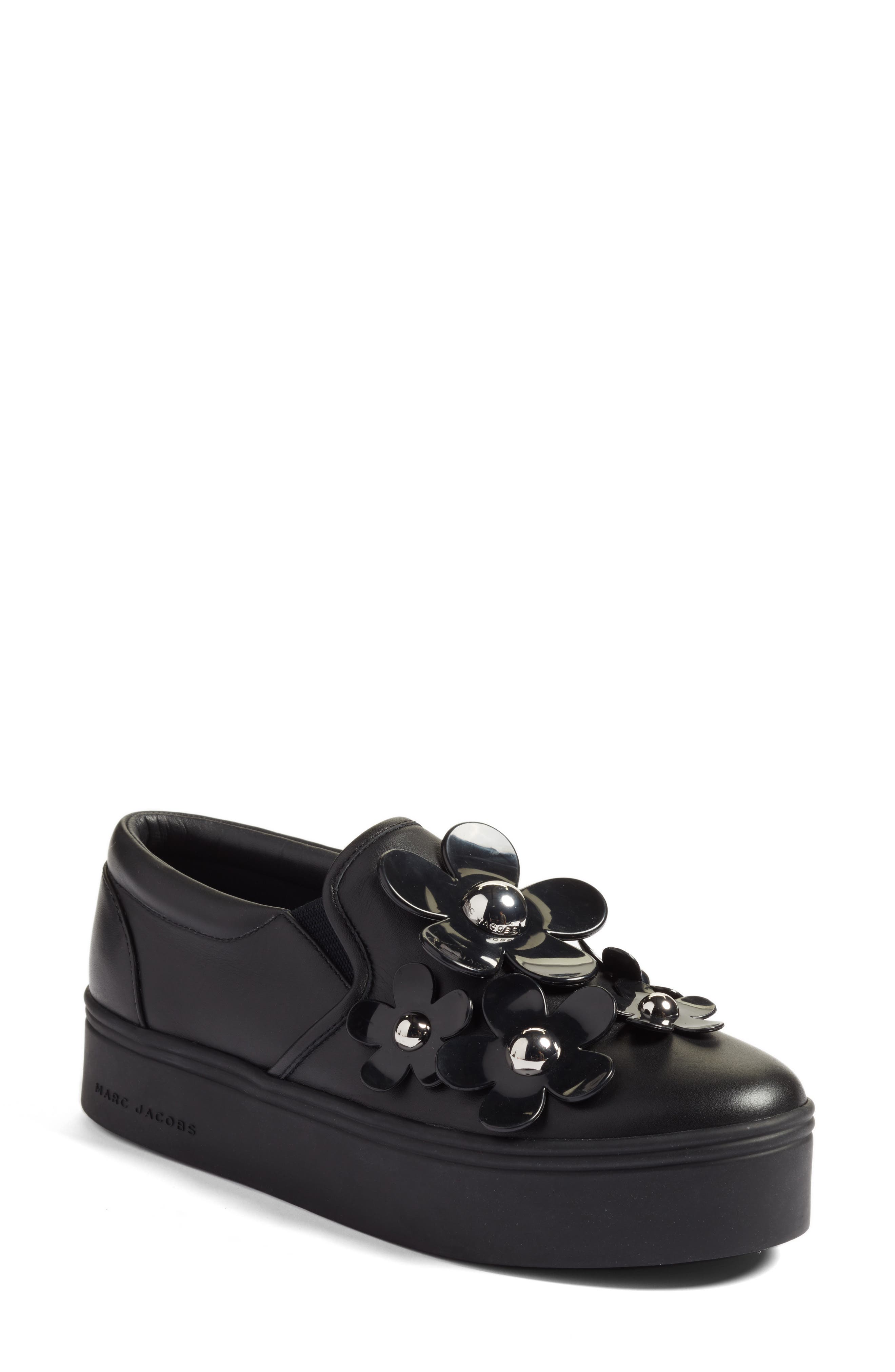 marc jacobs black sneakers