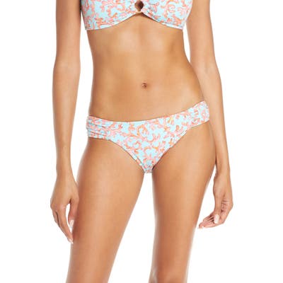 Tommy Bahama Coral Cabana Reversible Hipster Bikini Bottoms, Blue
