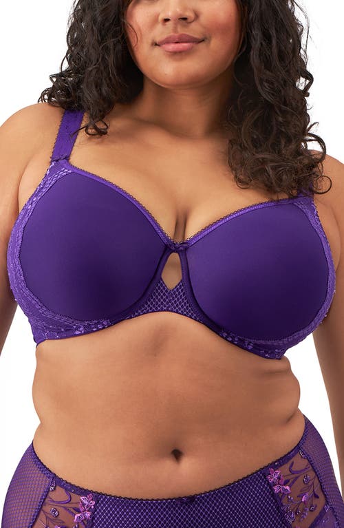 Shop Elomi Charley Full Figure Spacer Underwire Bra In Iris (irs)