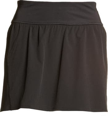 NEW Spanx The Get Moving Booty Boost Double Layer Skort- 50196R - Black -  Small