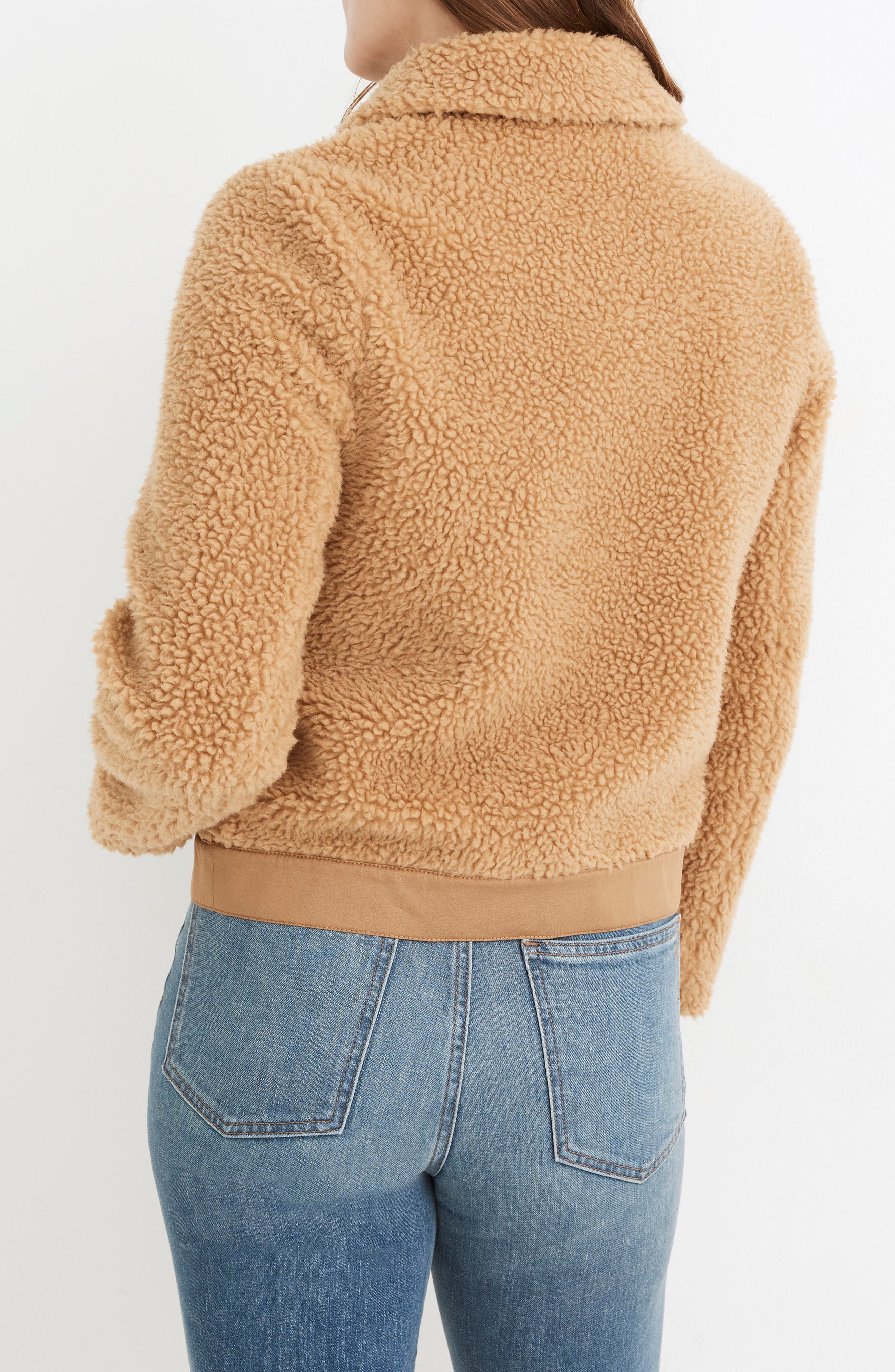 madewell teddy jacket