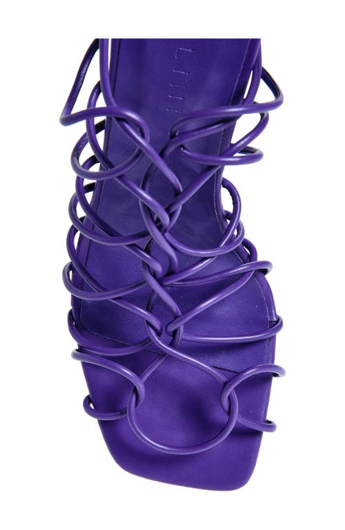 Shop Billini Hatani Strappy Sandal In Violet