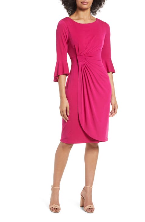 Good American RUCHED SLIP MINI DRESS - Jersey dress - light pink
