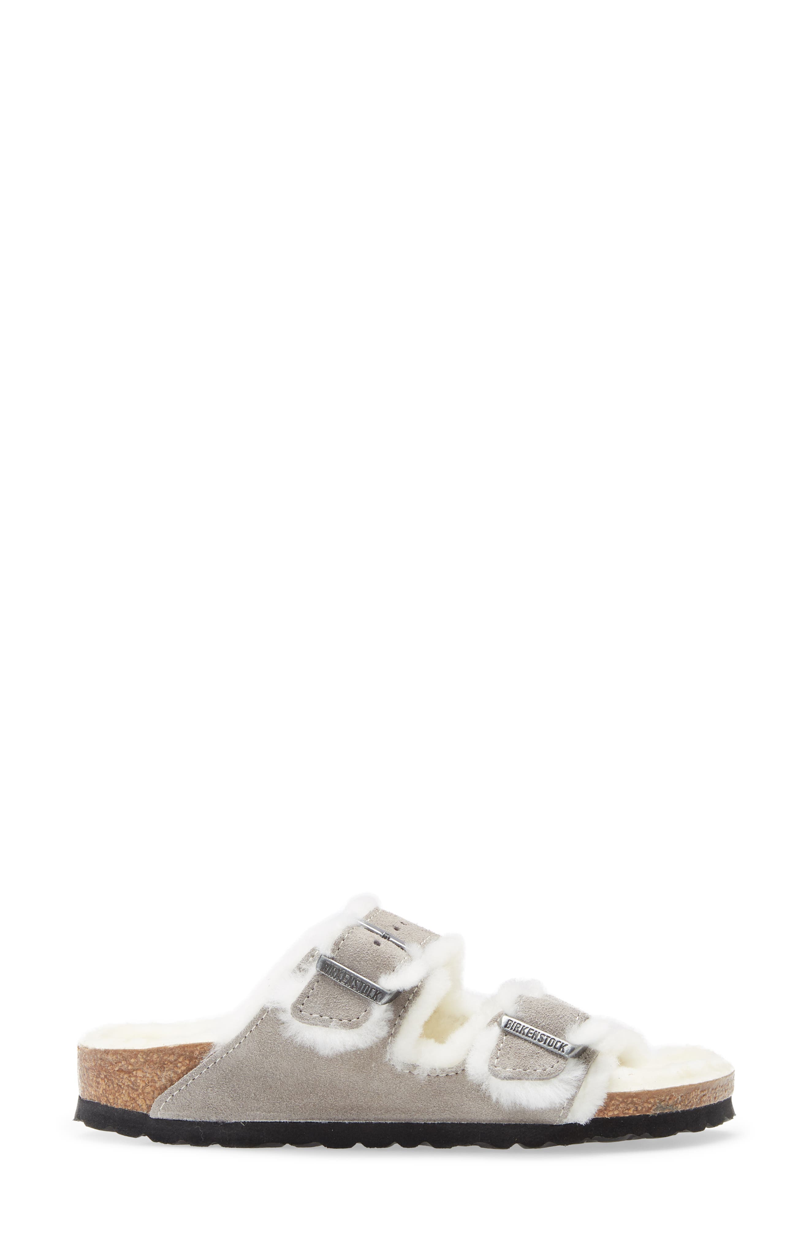 shearling birkenstocks nordstrom