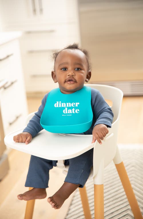 Shop Bella Tunno Dinner Date Wonder Bib In Blue