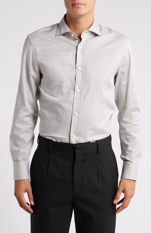 Tiger of Sweden Adley Slim Fit Solid Dress Shirt in Lounge 