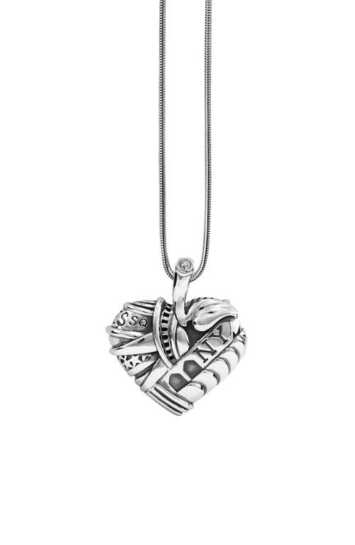 Hearts of LAGOS New York Long Pendant Necklace in Heart Of New York 