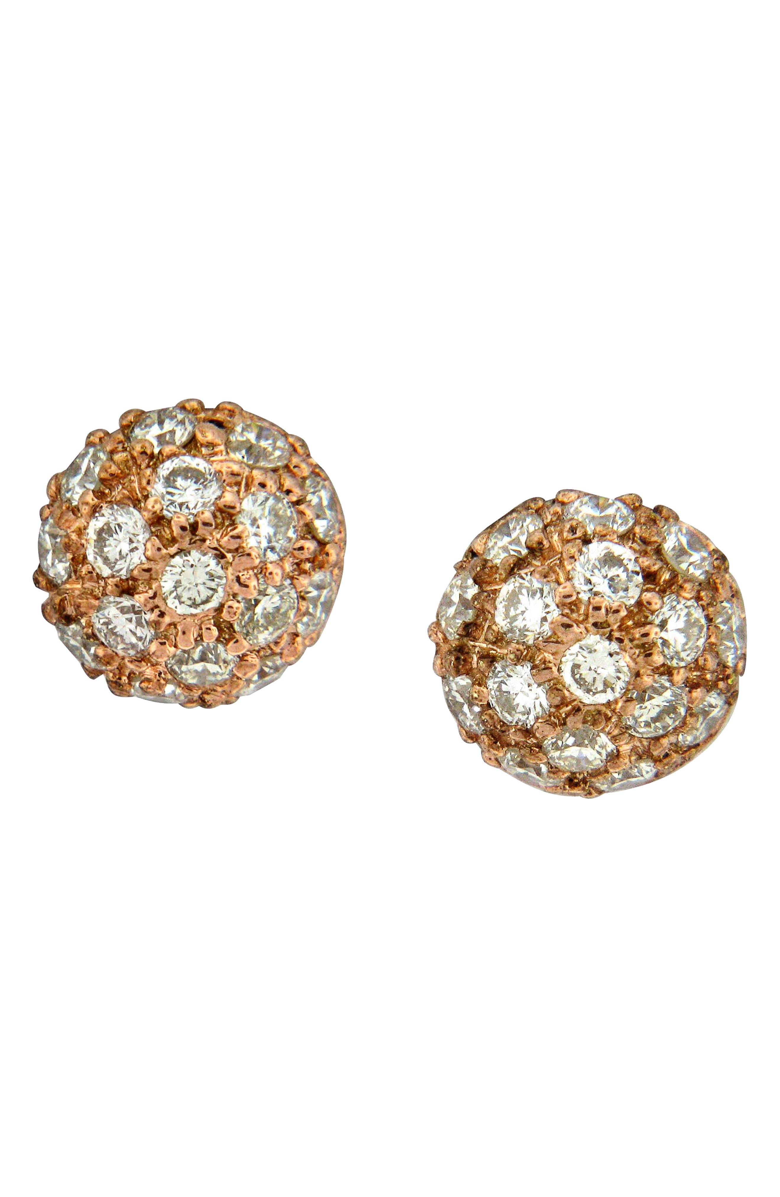 Sethi Couture Diamond Pavé Ball Stud Earrings Nordstrom