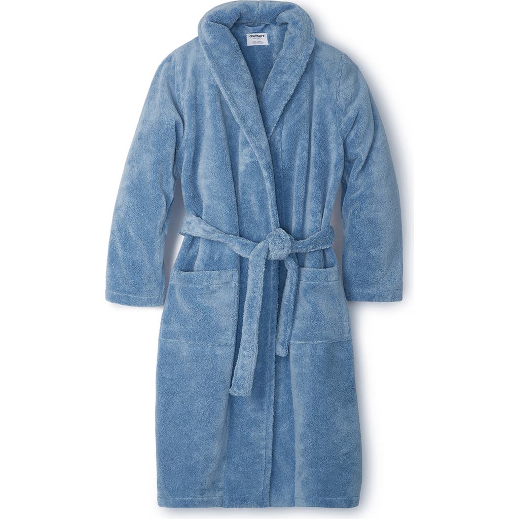DRUTHERS NYC DRUTHERS NYC ORGANIC COTTON EXTRA PLUSH LONG ROBE