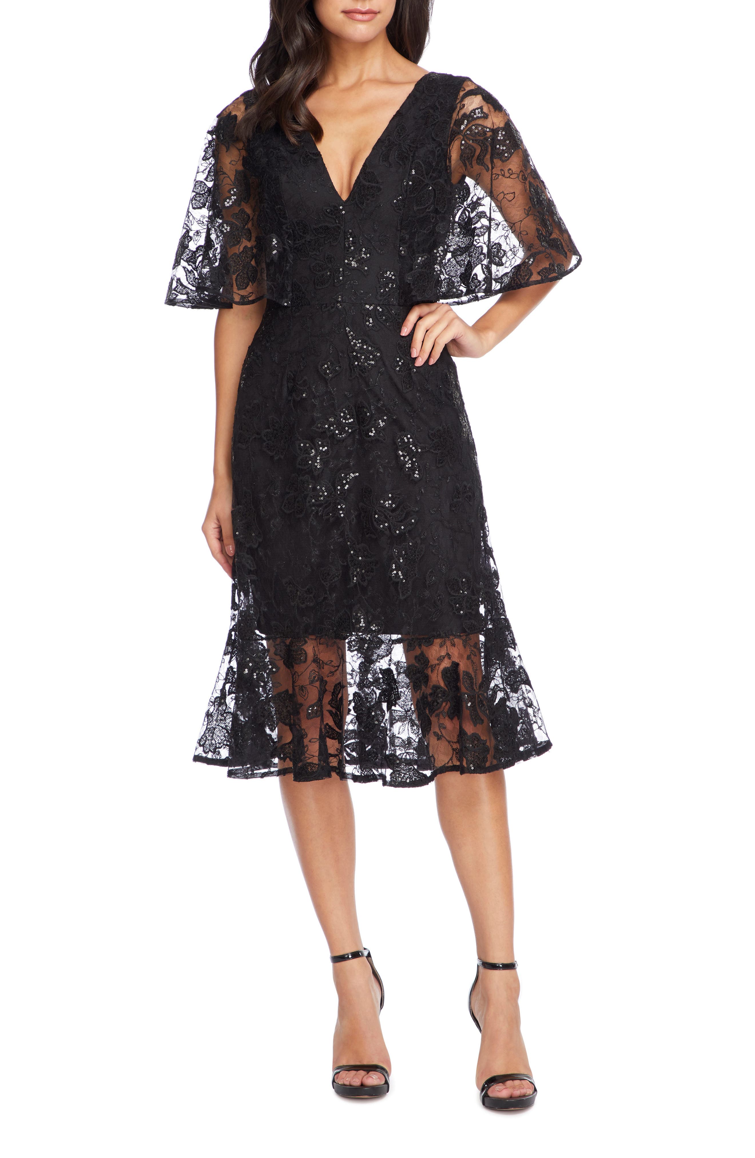 floor length sequin gown