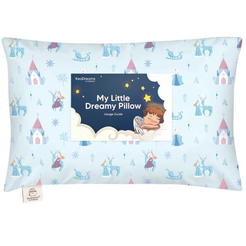 Shop Keababies Toddler Pillow With Pillowcase In Enchanted Frost