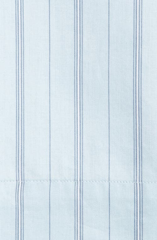 Shop Nordstrom Stripe Organic Cotton Sateen Pillowcases In Blue Skyride Stripe