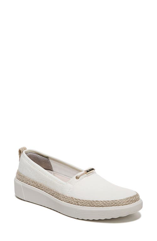 BZees Maui Espadrille Sneaker in White Palm Leaf