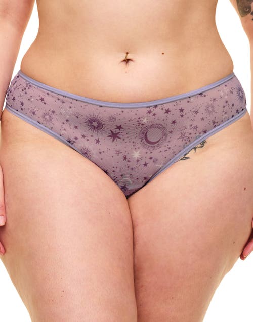 Adore Me Onita Cheeky Panties In Novelty Purple