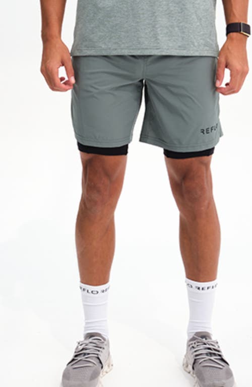 Shop Reflo Desna 2-in-1 Active Short In Dark Forest