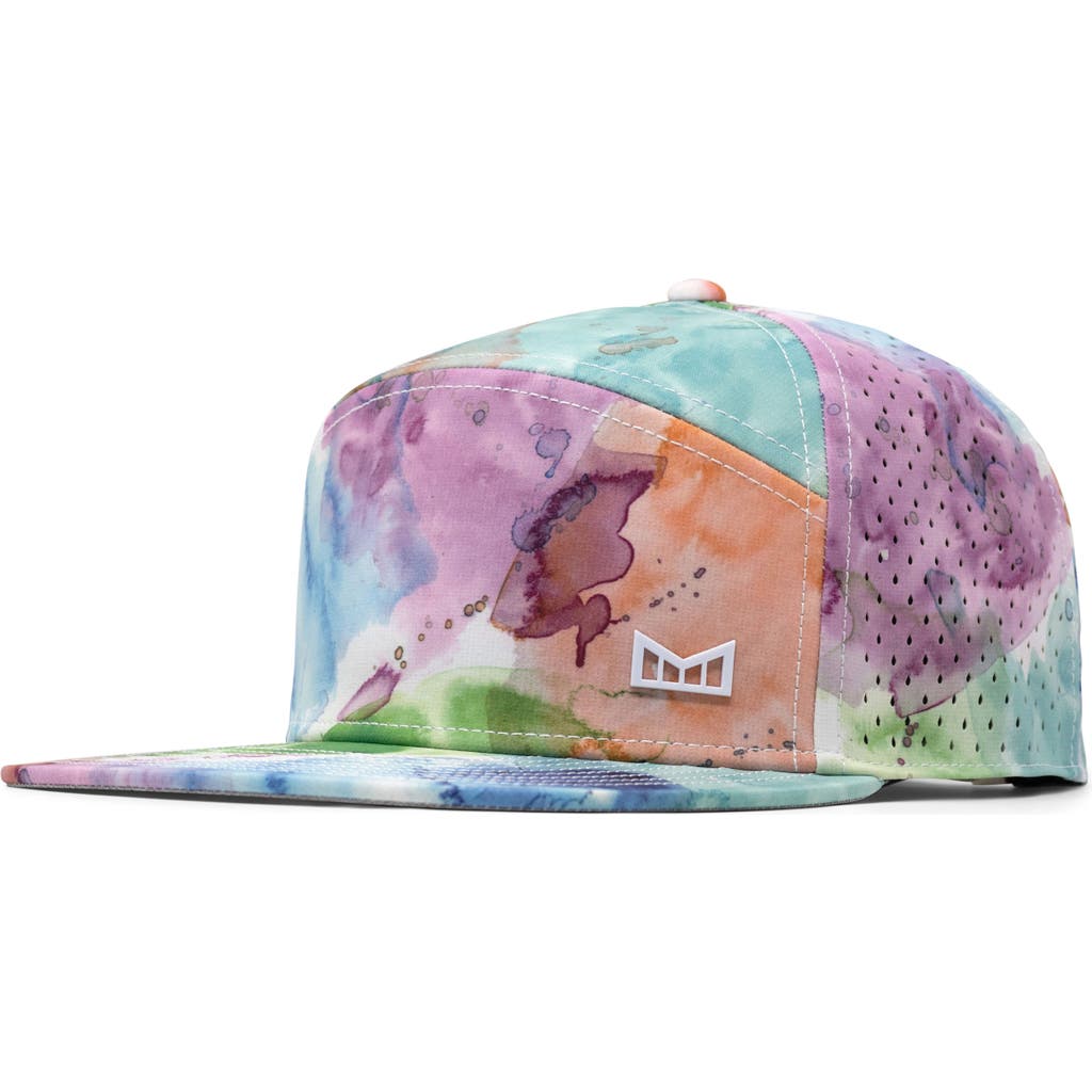 Melin Trenches Icon Hydro Performance Snapback Hat In Watercolor