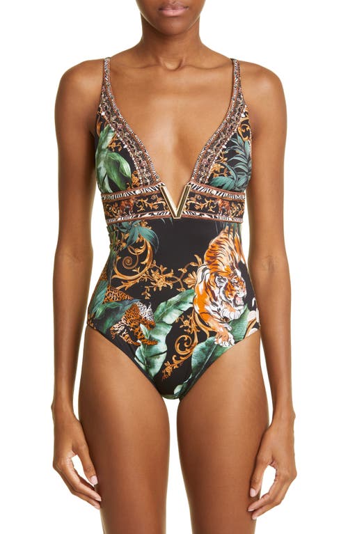 Camilla Easy Tiger One-Piece Swimsuit