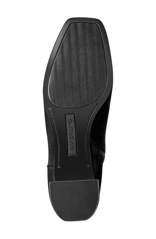 Bandolino Bnaddyson2 Womens Zipper Manmade Mid-calf Boots In Black