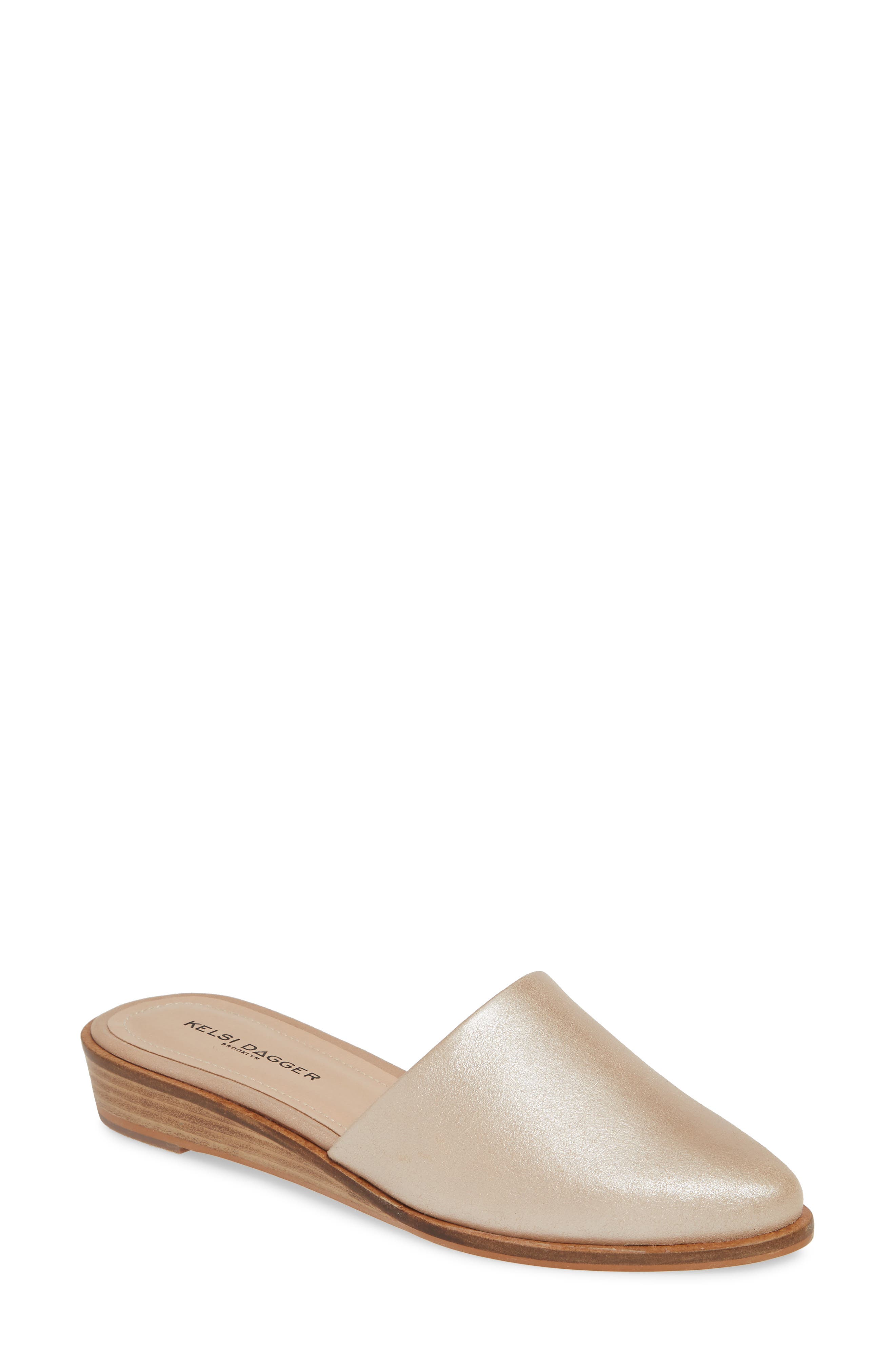 Kelsi Dagger Brooklyn Amory Wedge Slide, Beige