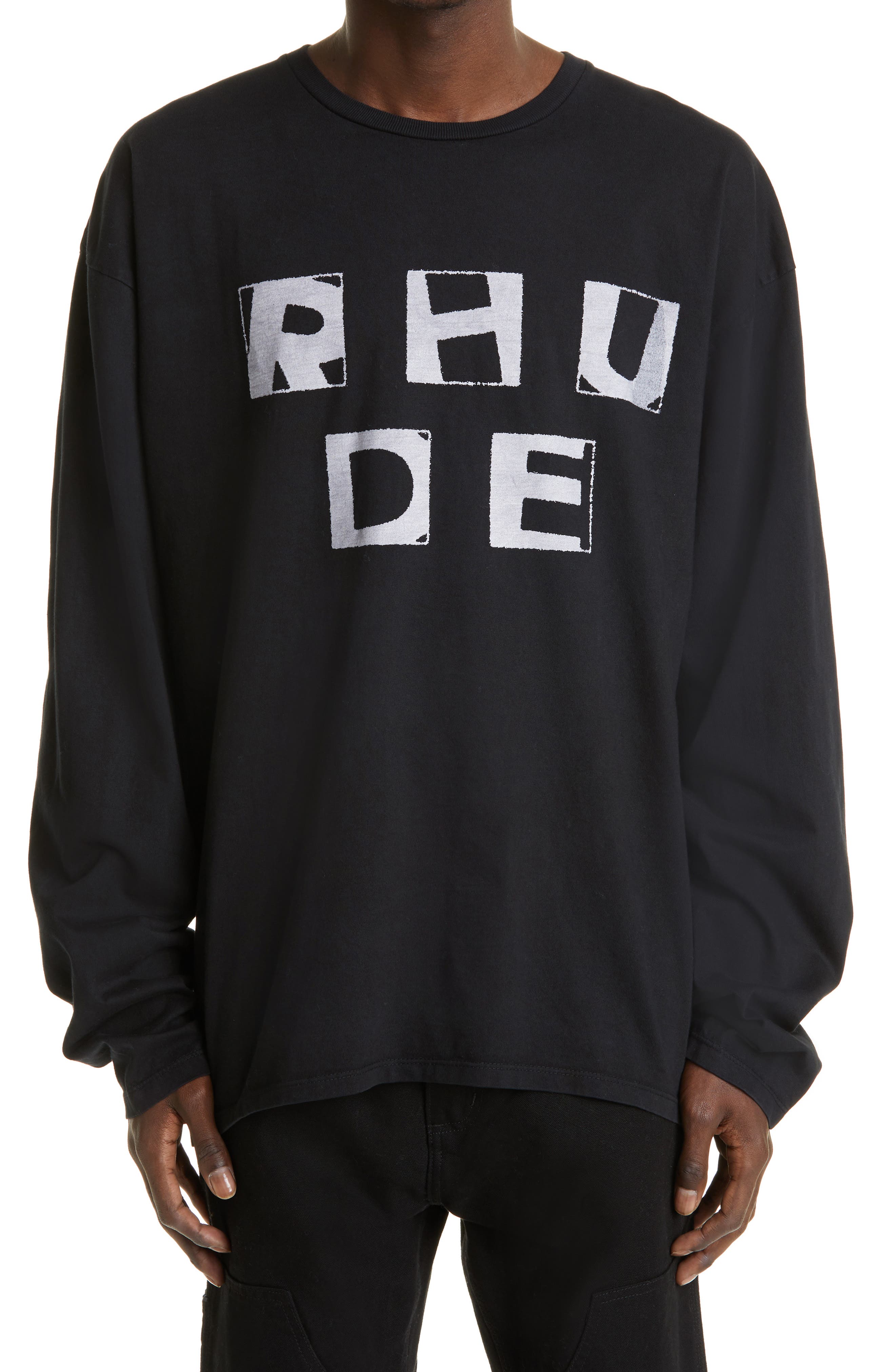 rhude shirt mens