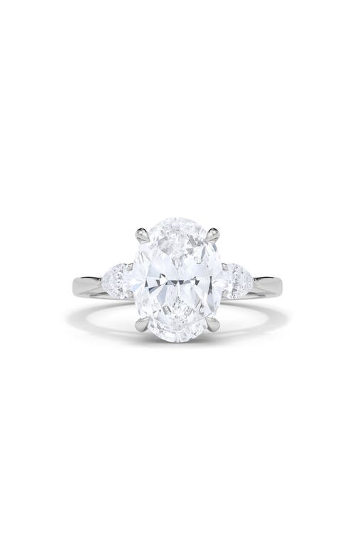 Hautecarat Lab Grown Diamond Ring, 2.5ct In 18k White Gold
