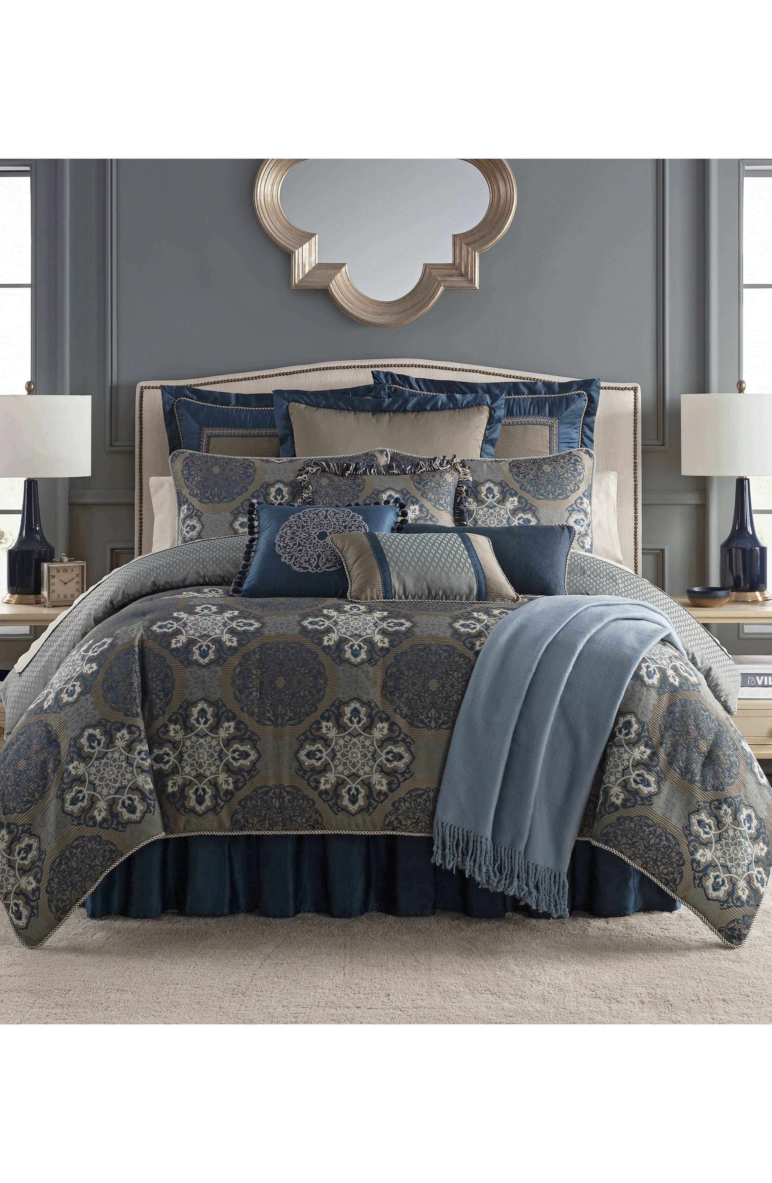 Waterford Jonet Reversible Comforter Sham Bedskirt Set Nordstrom