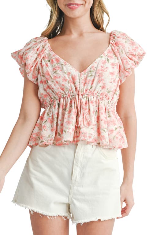 Shop All In Favor All In Blush Coral Floral