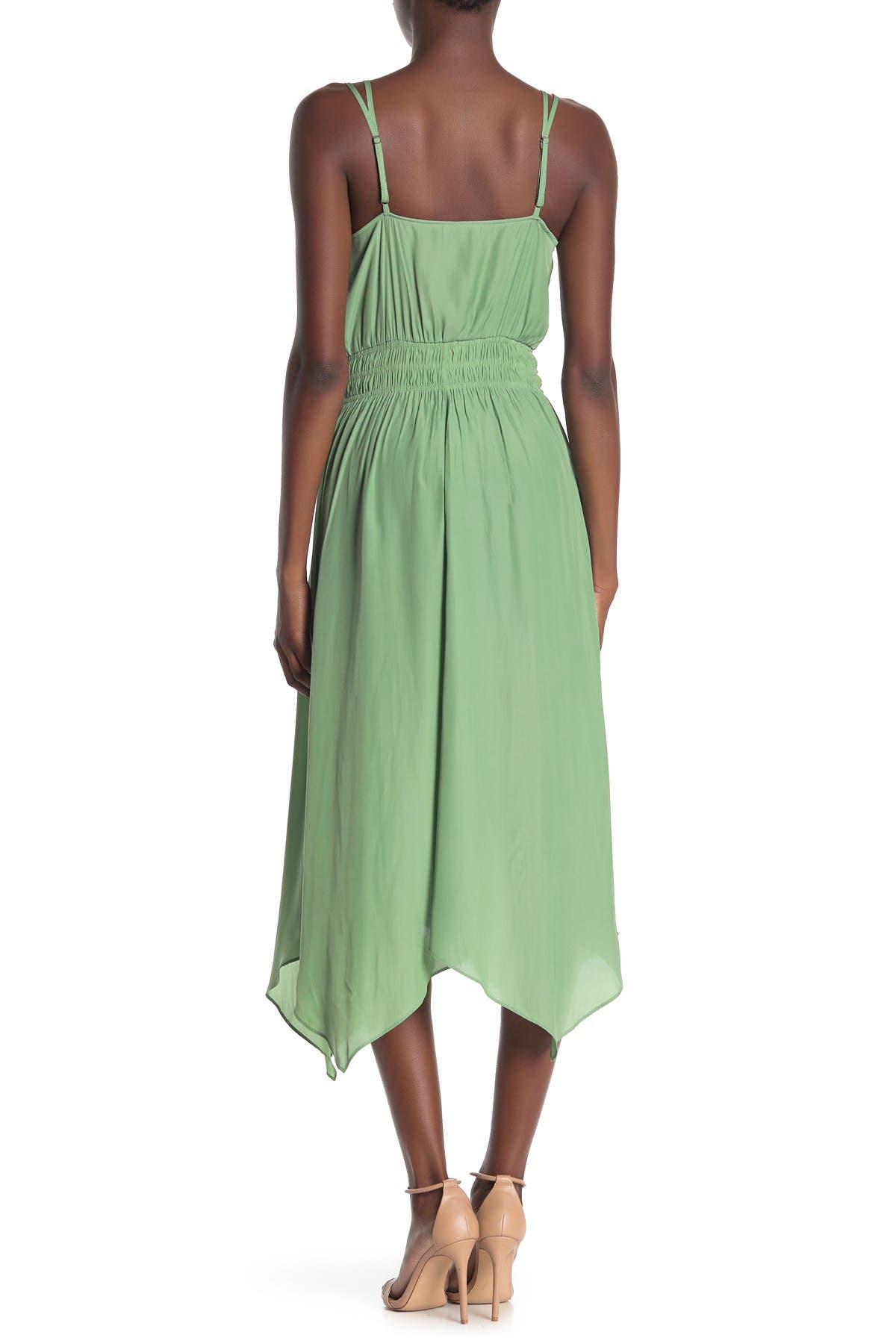 henrietta high low dress