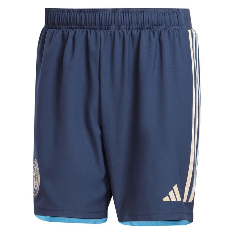 Shop Adidas Originals Adidas Navy Philadelphia Union 2024 Home Authentic Shorts