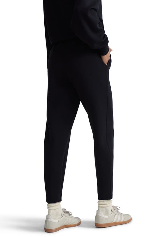 Shop Varley The Slim Knit Ankle Pants In Black