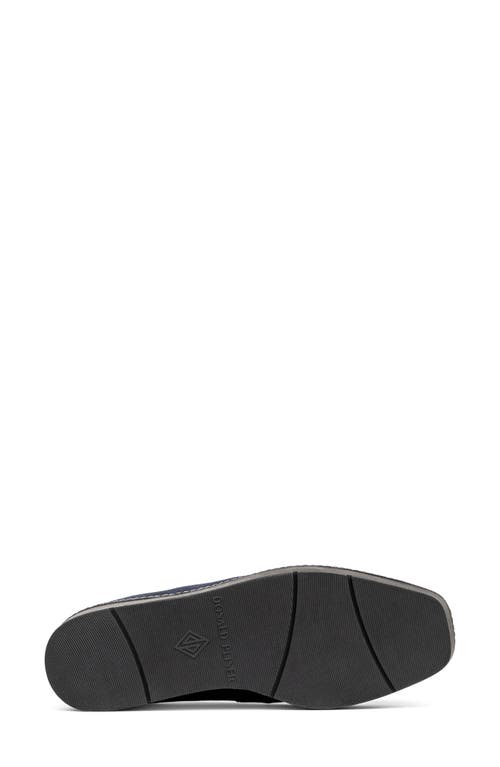 Shop Donald Pliner Wallis Platform Wedge Loafer In Navy