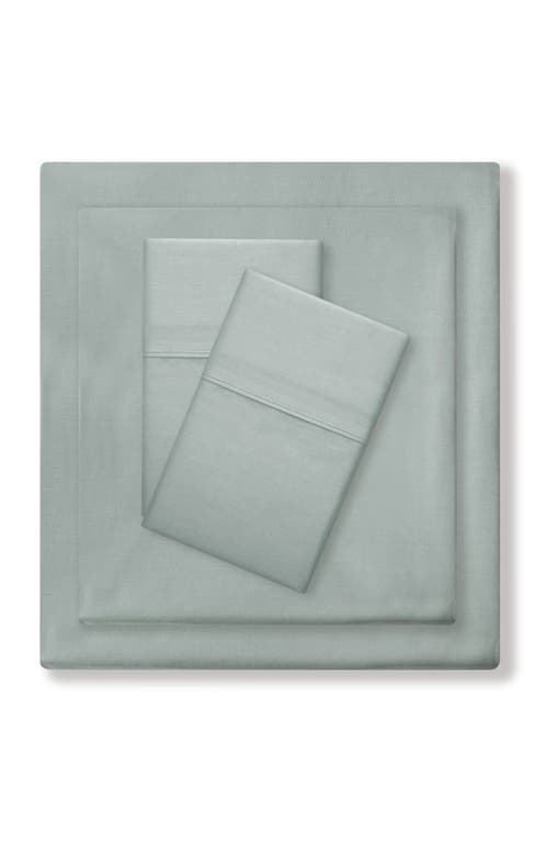 Nate Home by Nate Berkus Signature 400-Thread Count Percale Sheet Set in Limestone (Pale Aqua) at Nordstrom