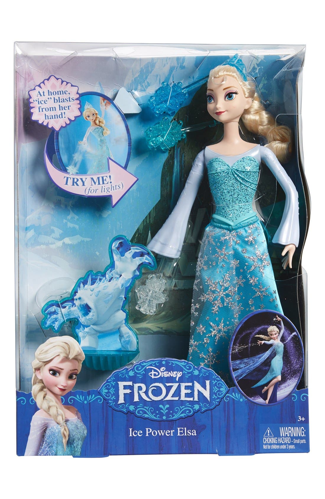 frozen elsa light up doll