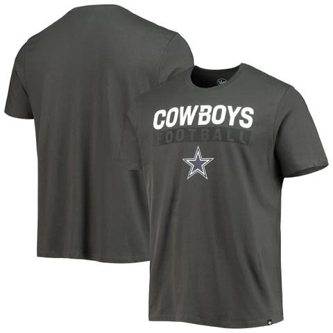 47 Dallas Cowboys Navy Blue Throwback Imprint Super Rival Short Sleeve T  Shirt