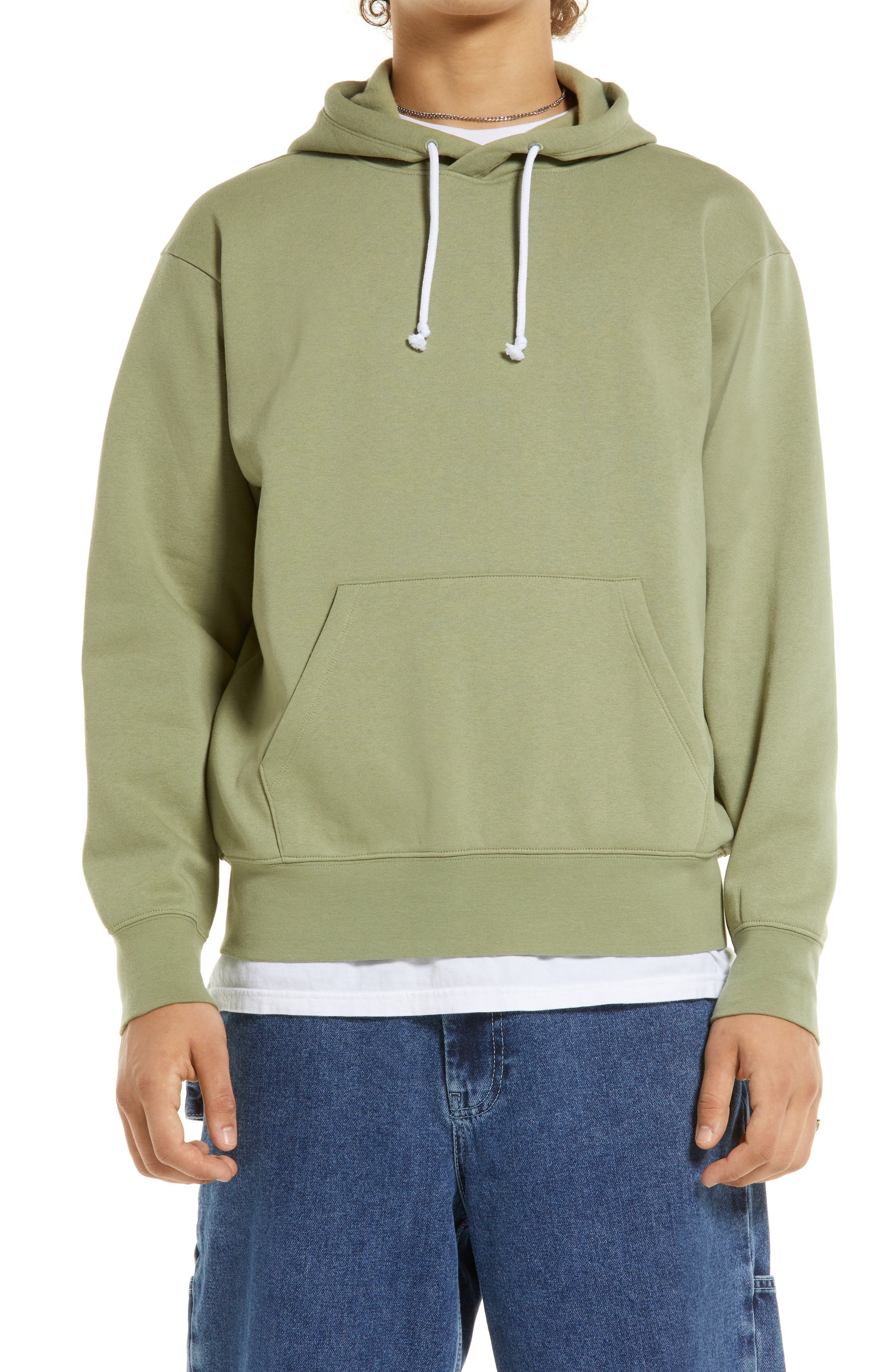Green L discount 50% Zara sweatshirt MEN FASHION Jumpers & Sweatshirts Hoodie 
