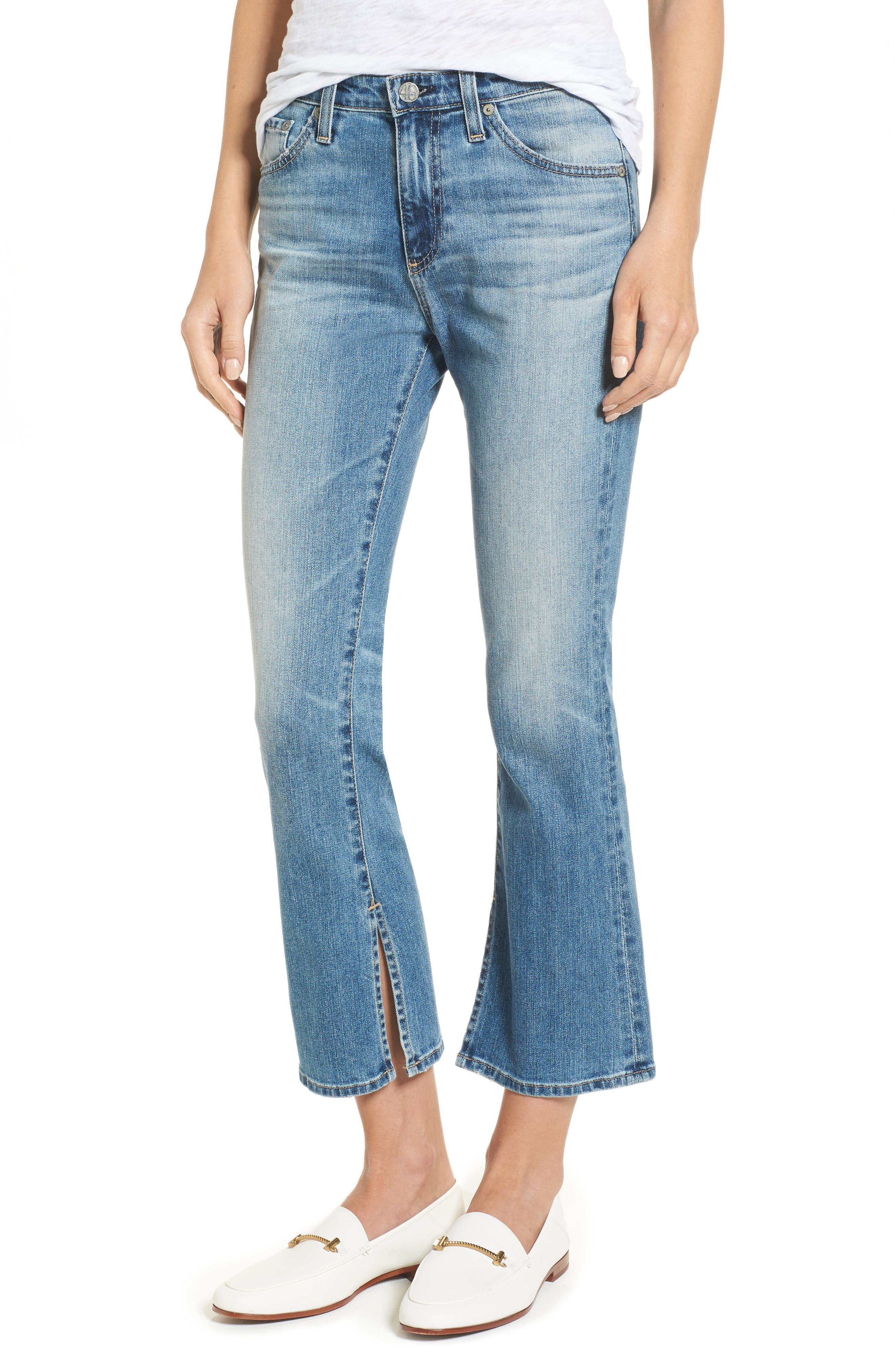 AG Jodi Crop Flare Jeans (16 Years Indigo Deluge) Nordstrom