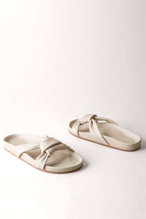 Huma Blanco Cassie Slide Sandal In Bone