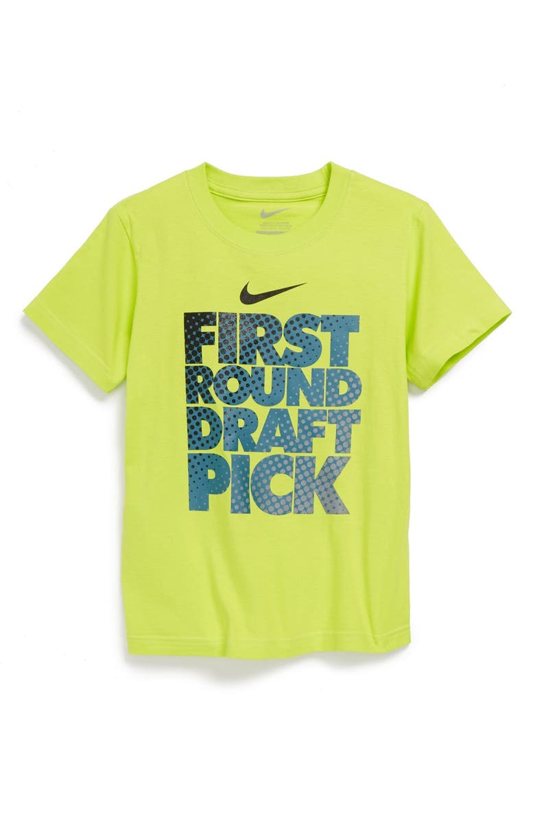 Nike 'First Round Draft Pick' Graphic T-Shirt (Toddler Boys & Little ...